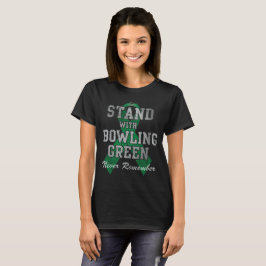 Stand mit Bowling- Greenmassaker erinnern nie sich T-Shirt