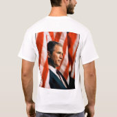 Stand mit Bush T-Shirt (Rückseite)
