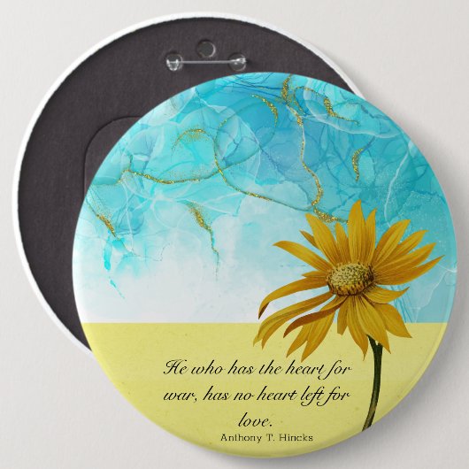 Stand mit der Ukraine Button (Vorne & Hinten)