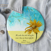 Stand mit der Ukraine Button (Beispiel)