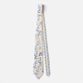 Stand mit der Ukraine - FRIEDENSsymbolische Markie Krawatte (Vorderseite)