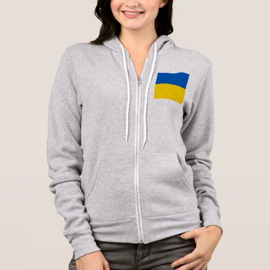 STAND MIT DER UKRAINE! HOODIE (Vorderseite)