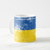 Stand mit der Ukraine, Invasion durch Russland 202 Kaffeetasse (Vorderseite Links)