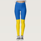 STAND MIT DER UKRAINE! LEGGINGS (Vorderseite)