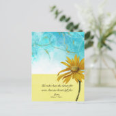 Stand mit der Ukraine Postkarte (Stehend Vorderseite)