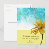 Stand mit der Ukraine Postkarte (Vorne/Hinten)