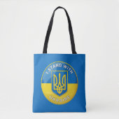 Stand mit der Ukraine Tasche (Vorderseite)