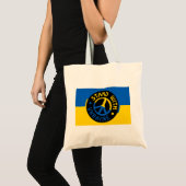 Stand mit der Ukraine Tottasche Tragetasche (Vorderseite (Produkt))