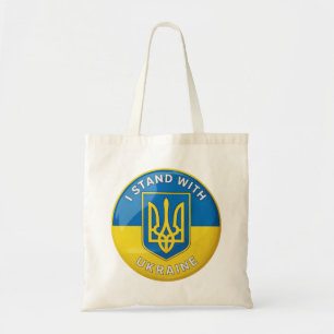 Stand mit der Ukraine Tragetasche