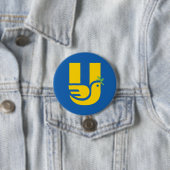 Stand mit der Ukraine | UA Peace Button (Beispiel)