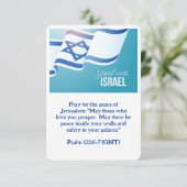 Stand mit Israel (Stehend Vorderseite)