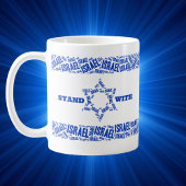 Stand mit Israel Kaffeetasse