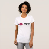 Stand mit Japan-Kirschblüte T-Shirt (Vorne ganz)