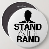 "Stand mit Knopf Rand-" - Rand-Pauls 2016 Button (Vorne & Hinten)