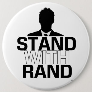 "Stand mit Knopf Rand-" - Rand-Pauls 2016 Button