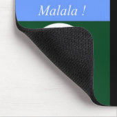 STAND MIT MALALA STAND GEGEN HASS ! MOUSEPAD (Ecke)