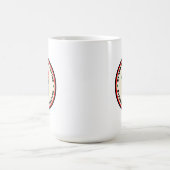Stand mit Palästina - Faust - Flaggenfarben Kaffeetasse (Mittel)