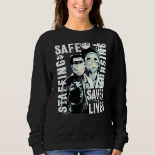 Stand mit Radonda nur Kultur Millionen Krankenwage Sweatshirt