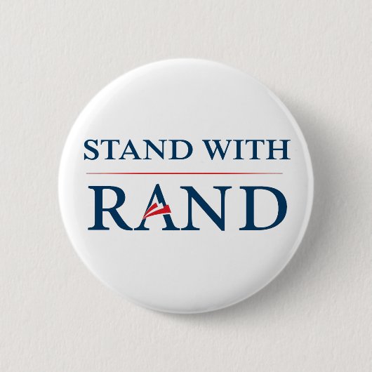 Stand mit Rand Button (Vorderseite)
