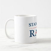 Stand mit Rand Kaffeetasse (Links)