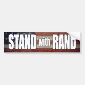 Stand mit Rand Paul 2016 Autoaufkleber (Vorne)