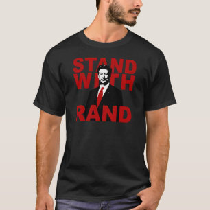 Stand mit Rand T-Shirt