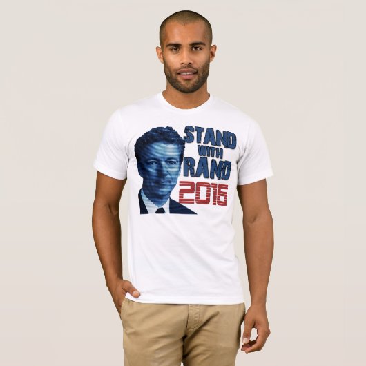 Stand mit Rand T-Shirt (Vorne ganz)