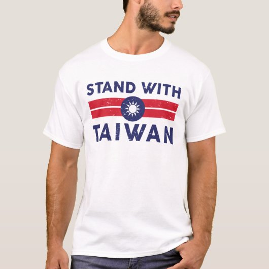 Stand mit Taiwan T-Shirt (Vorderseite)