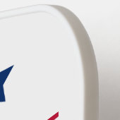 Stand mit Trump~2024~MAGA Pickleball Schläger (Linke Seite)