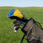 Stand mit Ukraine Golf Head Cover Headcover (In SItu)
