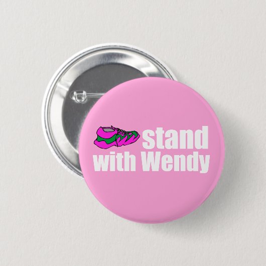 Stand mit Wendy Button (Vorne & Hinten)