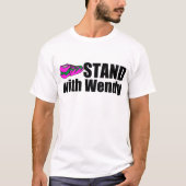 Stand mit Wendy T-Shirt (Vorderseite)