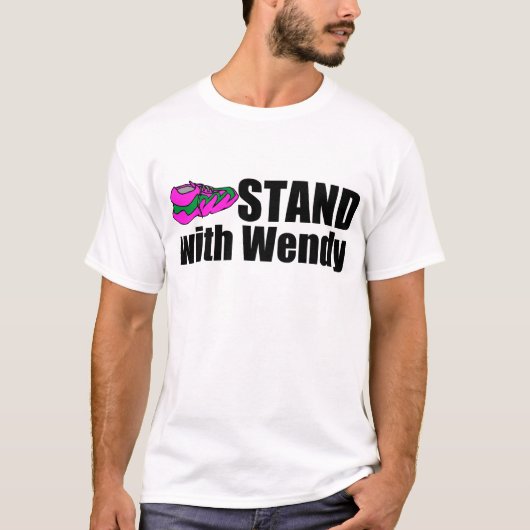 Stand mit Wendy T-Shirt (Vorderseite)