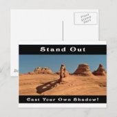 Stand-Out-1 Postkarte (Vorne/Hinten)