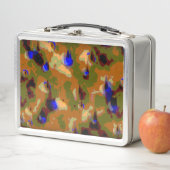 Stand-out-Camouflage Metall Lunch Box (Beispiel)