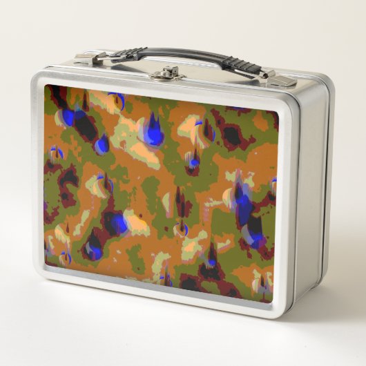 Stand-out-Camouflage Metall Lunch Box (Vorderseite)