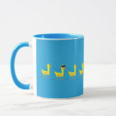 Stand out Cute Motivational Ducks Tasse (Links)