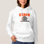 STAND-Sammlung Hoodie (Vorderseite)