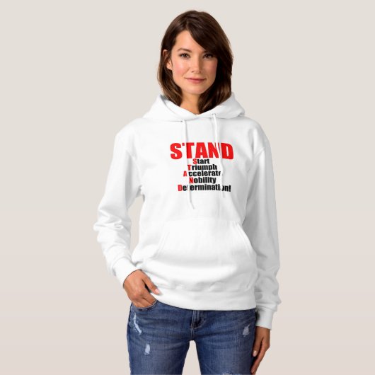 STAND-Sammlung Hoodie (Vorne ganz)