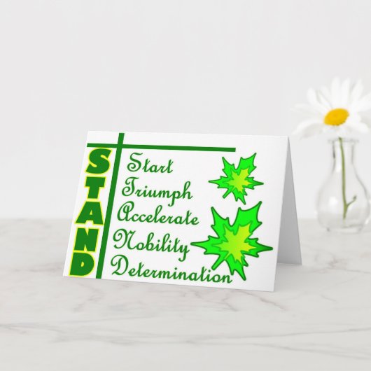 STAND-Sammlung Karte (Kleine Pflanze)