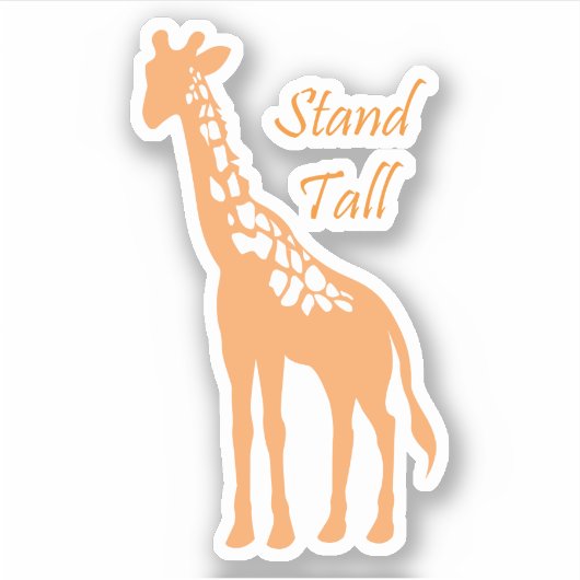 Stand Tal Aufkleber (Vorderseite)