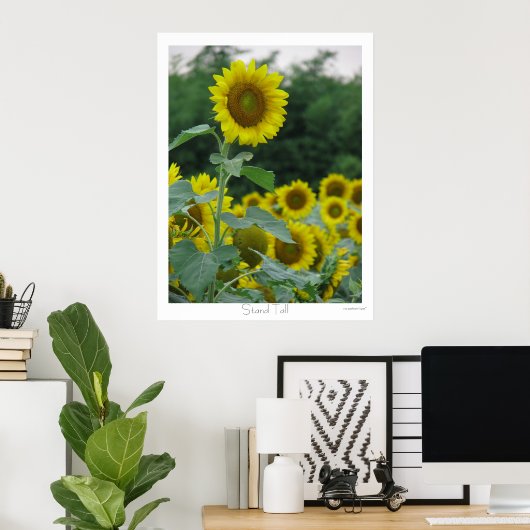 Stand Tal Poster (Heimbüro)