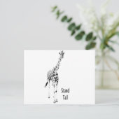 Stand Tal Postkarte (Stehend Vorderseite)