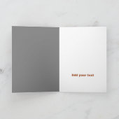 Stand Tall, Giraffe Karte (Innenseite)