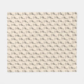 Stand Tall Graceful Giraffe Fleecedecke (Vorderseite (Horizontal))