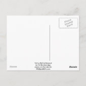 Stand Tall Marmot Postkarte (Rückseite)