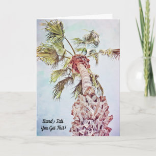 Stand Tall Palm Tree - Sinneskarte Karte