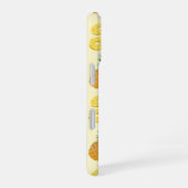 Stand Tall, Stay Sweet Pineapple pattern iPhone 16 Hülle (Rechte Seite)