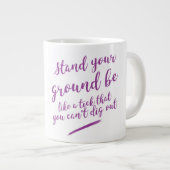 Stand-Tasse Jumbo-Tasse (Vorderseite Rechts)