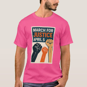 Stand Together - Shirt für Justiz-März am 5. April